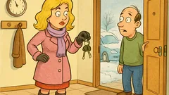 Banc: O blondă pleacă cu două chei