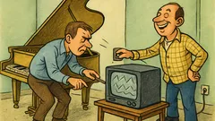 Banc: Un tip vine la spitalul de nebuni